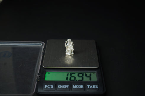 Pure Silver Lakshmi Narasimha Swamy Idol 16.94 grams