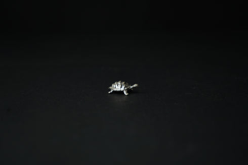 Pure Silver Tortoise Idol 6.76 grams