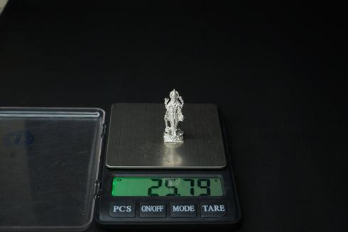 Pure Silver Lord Vishnu Narayan Idol 25.79 g