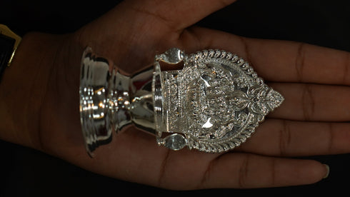 Pure Silver Kamakshi Diya 21g