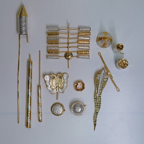 Pure Silver Crackers 135 g By Mahita Collections