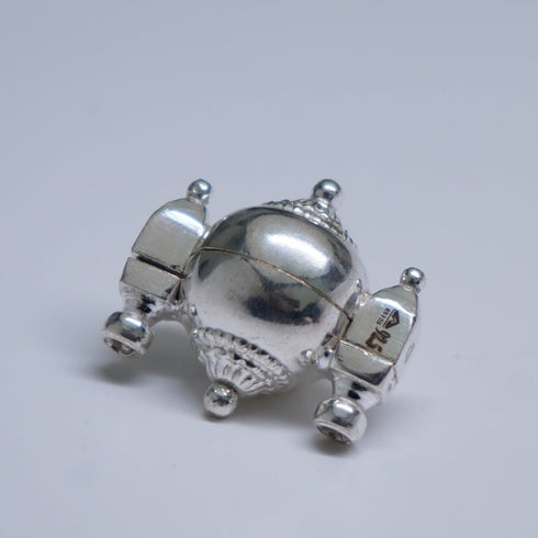 Pure Silver Shiva lingam box 10g