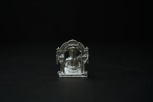 Pure Silver Swamy Ramanuja With Snakes On Head 57.35g