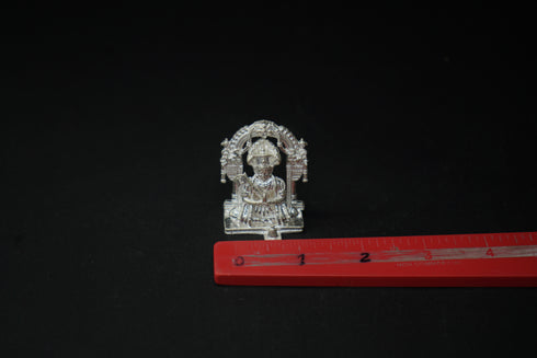 Pure Silver Swamy Ramanuja With Snakes On Head 57.35g
