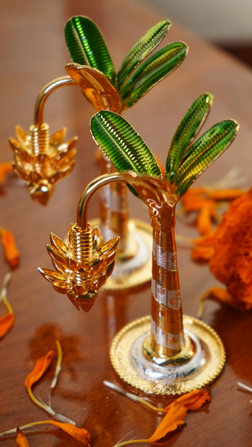 Pure Silver Banana Pair Trees 48g each