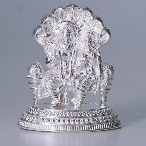 Pure Silver Lakshmi Narasimha Idol 30g