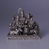 Pure Silver Shivparivar Antique Idol 57g