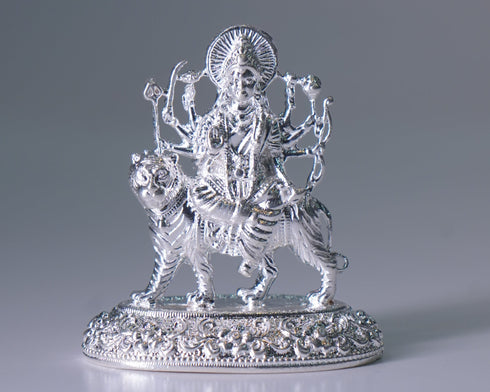 Pure Silver Durga Mata 20g By Mahita Collections
