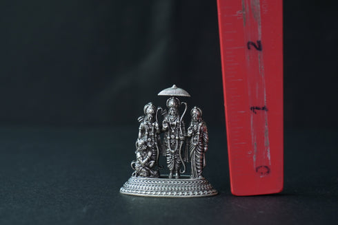 Pure Silver Antique Rama Family Big 23.33G By Mahita Collections