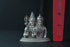 Pure Silver Antique Shivaparvathi Idol Big 51.96G By Mahita Collections