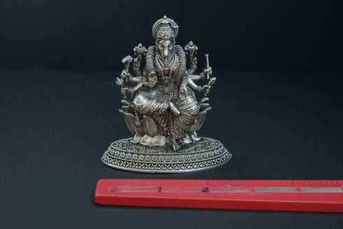 Pure Silver Antique Varahidevi Idol Big 99.97G By Mahita Collections