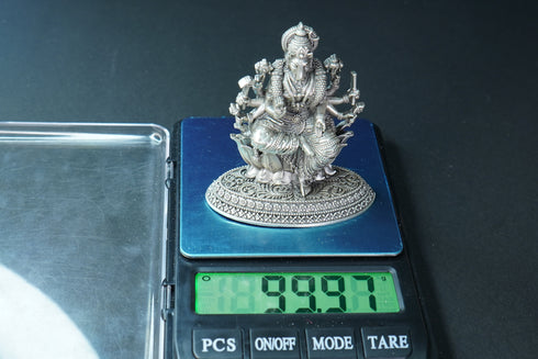Pure Silver Antique Varahidevi Idol Big 99.97G By Mahita Collections