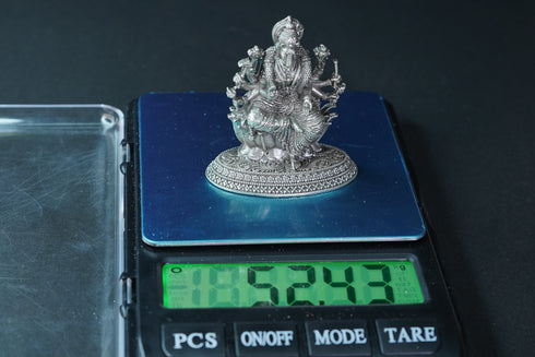 Pure Silver Antique Varahidevi Idol Small 52.43G By Mahita Collections