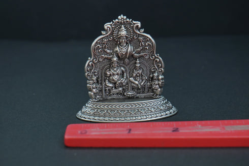 Pure Silver Antique Kuber Family 52.22G By Mahita Collections