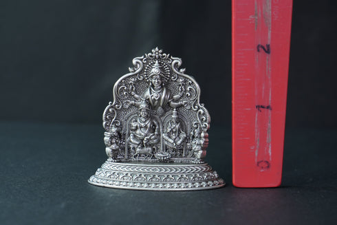 Pure Silver Antique Kuber Family 52.22G By Mahita Collections