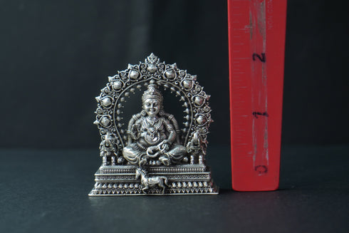Pure Silver Antique Kubera 79.69G Idol By Mahita Collections