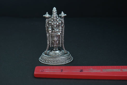 Pure Silver Antique Garland Balaji 66.55G By Mahita Collections