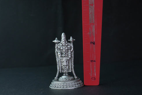 Pure Silver Antique Garland Balaji 66.55G By Mahita Collections