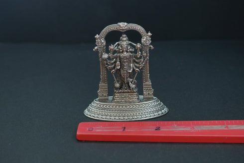 Pure Silver Antique Dhashavathar Big 75.99G By Mahita Collections