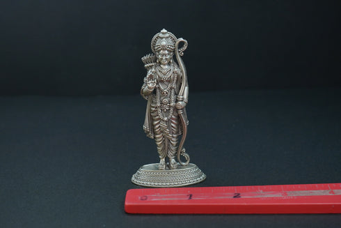 Pure Silver Antique Rama Idol 58.95G By Mahita Collections