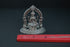 Pure Silver Antique Laxmi Devi Sitting On Lotus With Frame 63.18G By Mahita Collections