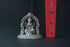 Pure Silver Antique Laxmi Devi Sitting On Lotus With Frame 63.18G By Mahita Collections