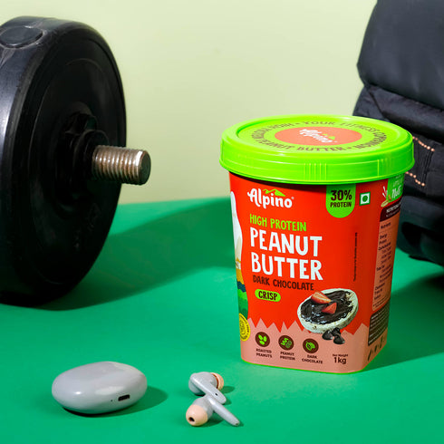Alpino High Protein Dark Chocolate Peanut Butter Crisp