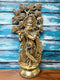 Tamas Brass Krishna with Kalpavriksha Tree Statue