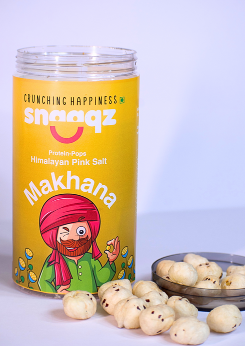 SNAAQZ Himalayan Pink Salt Makhana