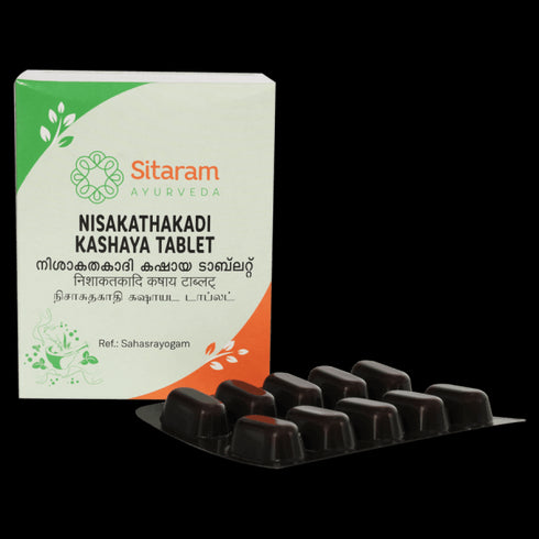 Sitaram Ayurveda Nisakathakadi Kashaya Tablet