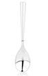 Vinod Stainless Steel Aero PLAIN Serving Spoon Cooking Spoon Set of 3 Heavy Gauge Stainless Steel Mirror Finish Rust Resistant Dishwasher Safe