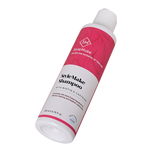 Style Make StyleMake Biotin & Caffeine Thickening SLS Free Shampoo for Men and Women D Panthenol & Biotin For Strong & Thick Hair