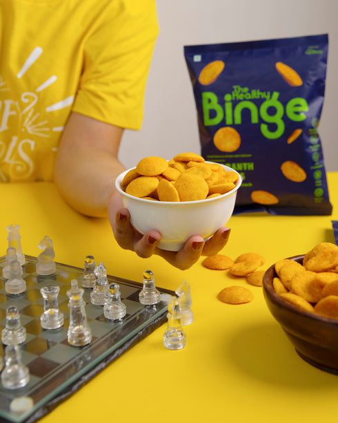 The Healthy Binge Amaranth Chips| Classic Cheese