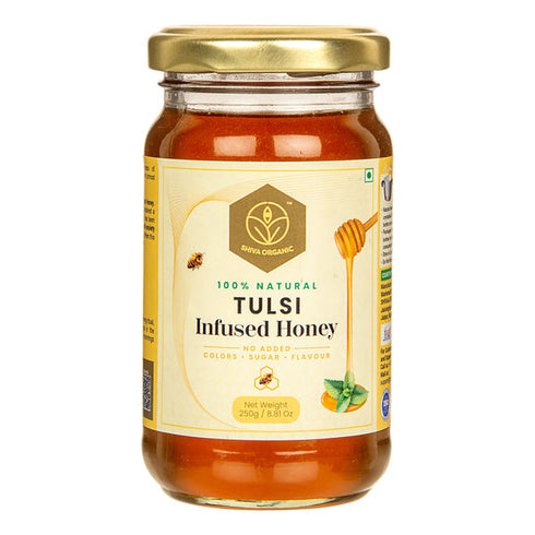 Shiva Organic Tulsi (Holy Basil) Infused Honey
