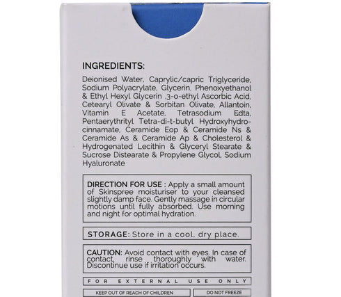Style Make Skinspree Moisturiser Light Weight Moisturiser With Ceramide Complex
