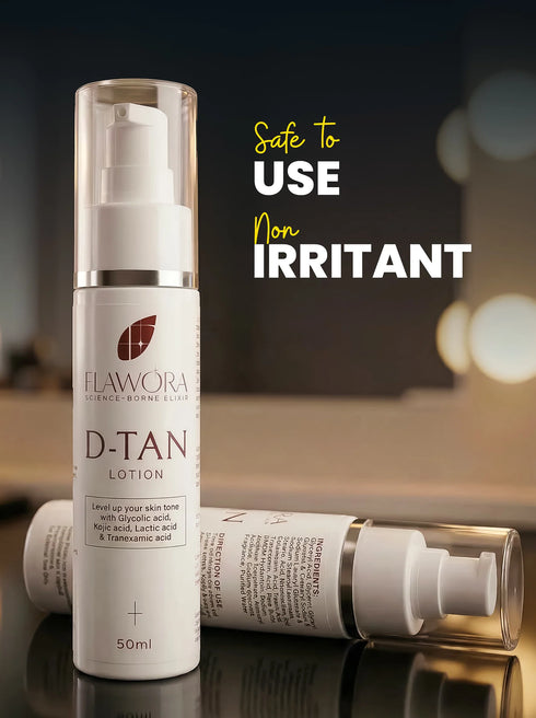 Flawora's D Tan Lotion