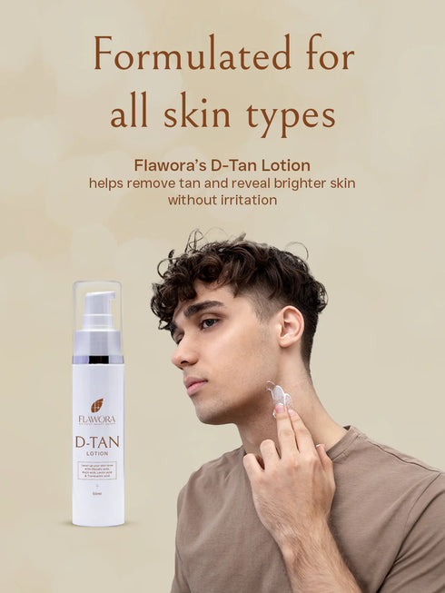 Flawora's D Tan Lotion