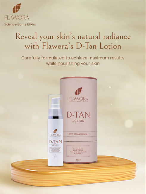 Flawora's D Tan Lotion