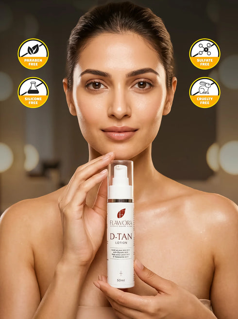 Flawora's D Tan Lotion