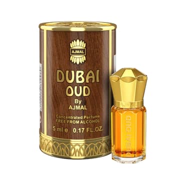 Ajmal Perfumes India DUBAI OUD Non-Alcoholic Attar Unisex