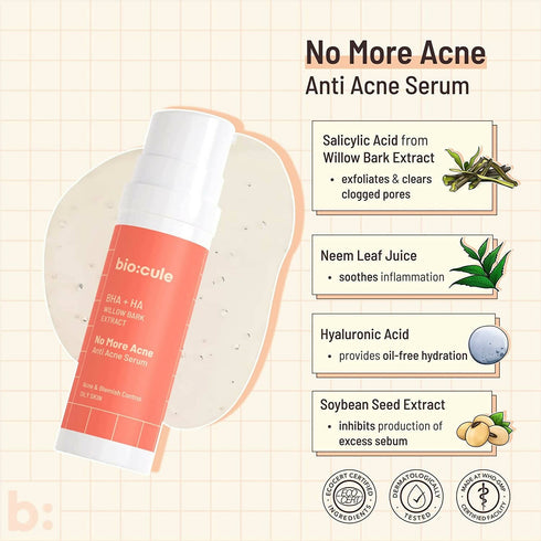 Biocule No More Acne Anti Acne Face Serum