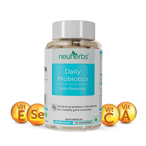 Neuherbs Daily Probiotics with Prebiotic