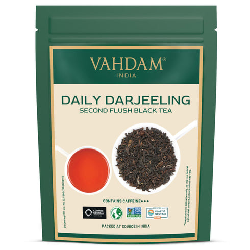 Vahdam Tea Daily Darjeeling Black Tea 100 g