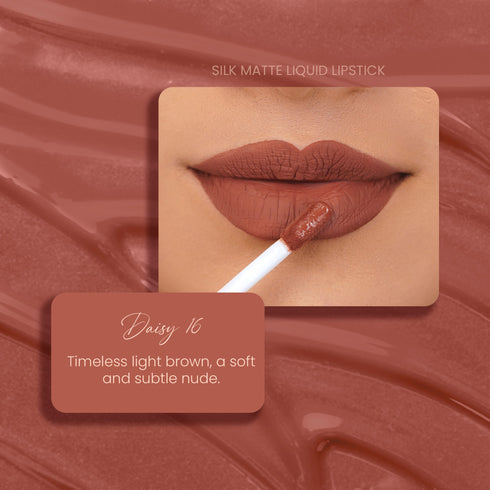 Parul Garg Beauty Daisy 16: Silk Matte Liquid Lipstick