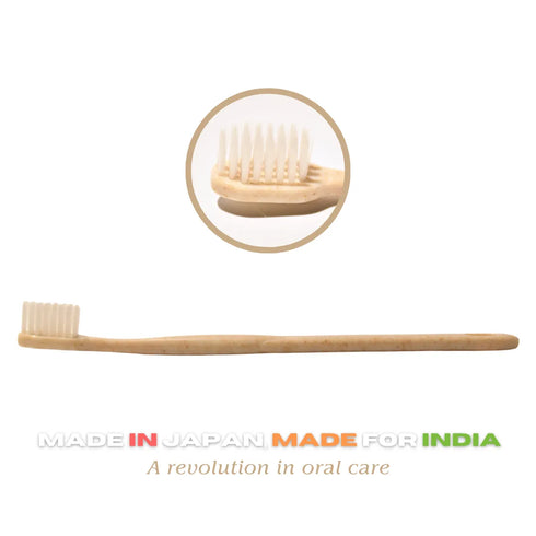 Natuur Daito Tooth Brush Y HUSK (Made in Japan)