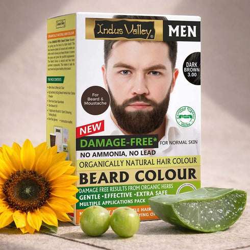 Indus Valley Damage Free Beard Colour (78ml + 8g)
