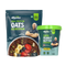 Alpino High Protein Super Rolled Oats Dark Chocolate & Super Peanut Butter Chocolate Crunch Combo