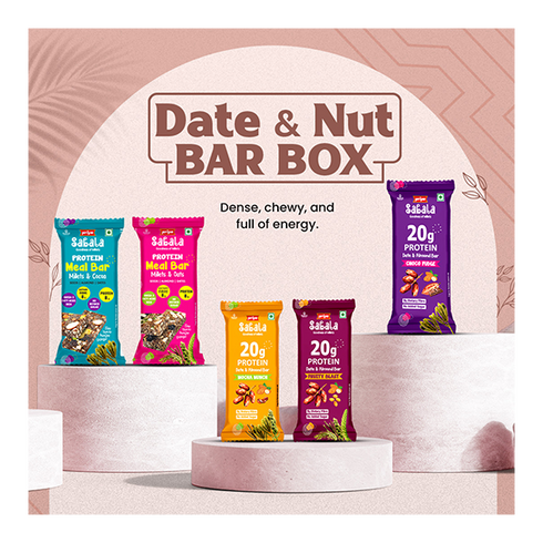 Sabala Millets Date & Nut Bar Box