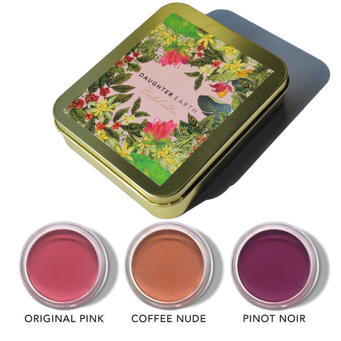 Daughter Earth Clean Pigments | Set of Three Lip & Cheek Tints
