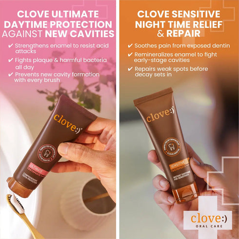 Clove Oral Care Day & Night Protection Combo